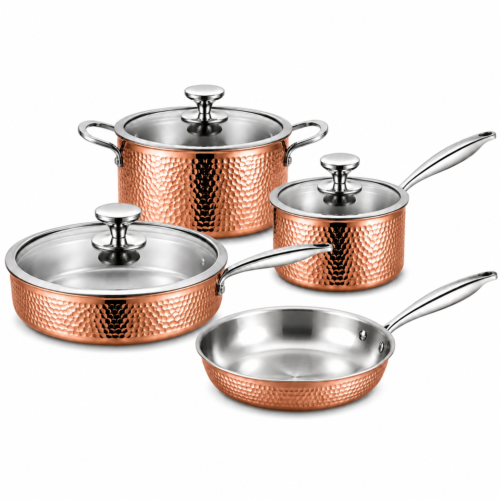 1787738086 Uncoated Tri-ply Stainless Steel Cookware Set 06