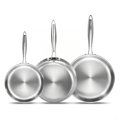 1787738118 Uncoated Tri-ply Stainless Steel Fry pan 01