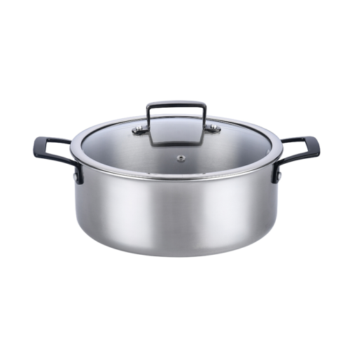 1787738357 Uncoated Tri-ply Stainless Steel Casserole 02