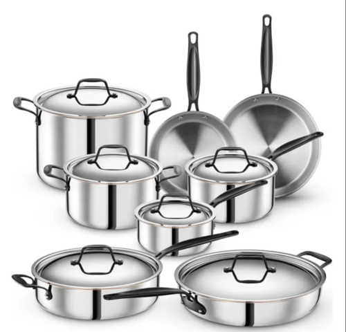 1787738492 Uncoated Tri-ply Stainless Steel Cookware Set 07