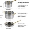 179-3 Hammered Stainless Steel Cookware 01