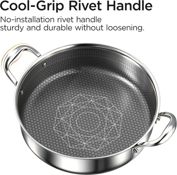 81i3p1VNbxL._AC_SL1500_ Etched Tri-ply Stainless Steel Shallow Pot 02